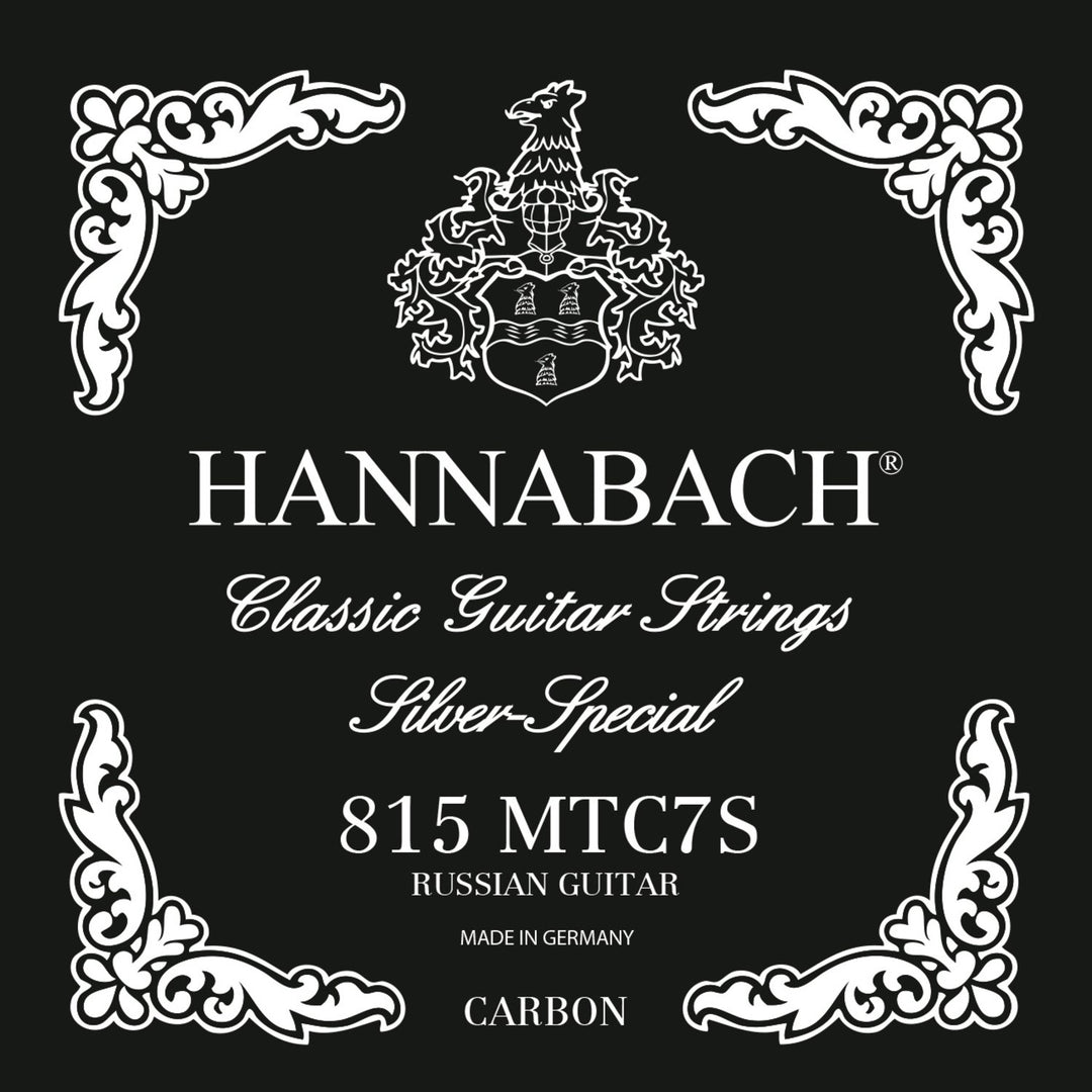 Hannabach strängar för klassisk gitarr specialmodell - set (815MTC7S)