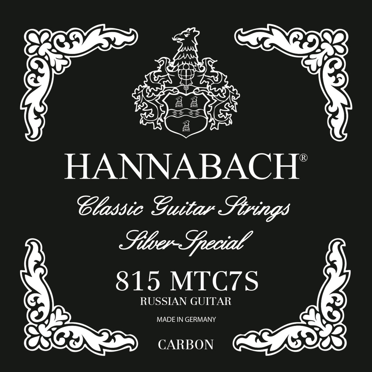 Hannabach strängar för klassisk gitarr specialmodell - set (815MTC7S)