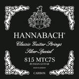 Hannabach strängar för klassisk gitarr specialmodell - set (815MTC7S)
