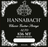 Hannabach strängar för klassisk gitarr Special model - set (836MT)