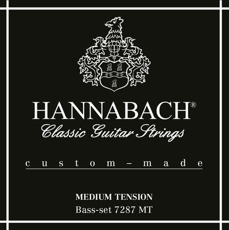 Hannabach strängar för klassisk gitarr Series 728 Medium Tension Custom Made - 3-pack bassträngar medium (7287MT)