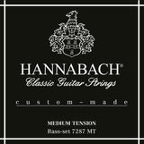 Hannabach strängar för klassisk gitarr Series 728 Medium Tension Custom Made - 3-pack bassträngar medium (7287MT)
