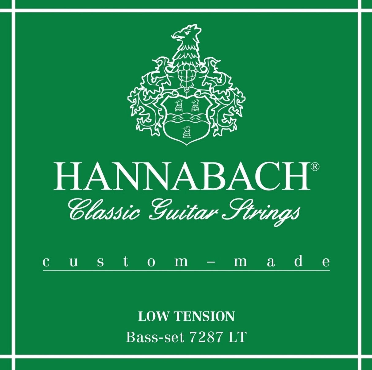 Hannabach strängar för klassisk gitarr Series 728 Low Tension Custom Made - 3-pack bassträngar låg (7287LT)