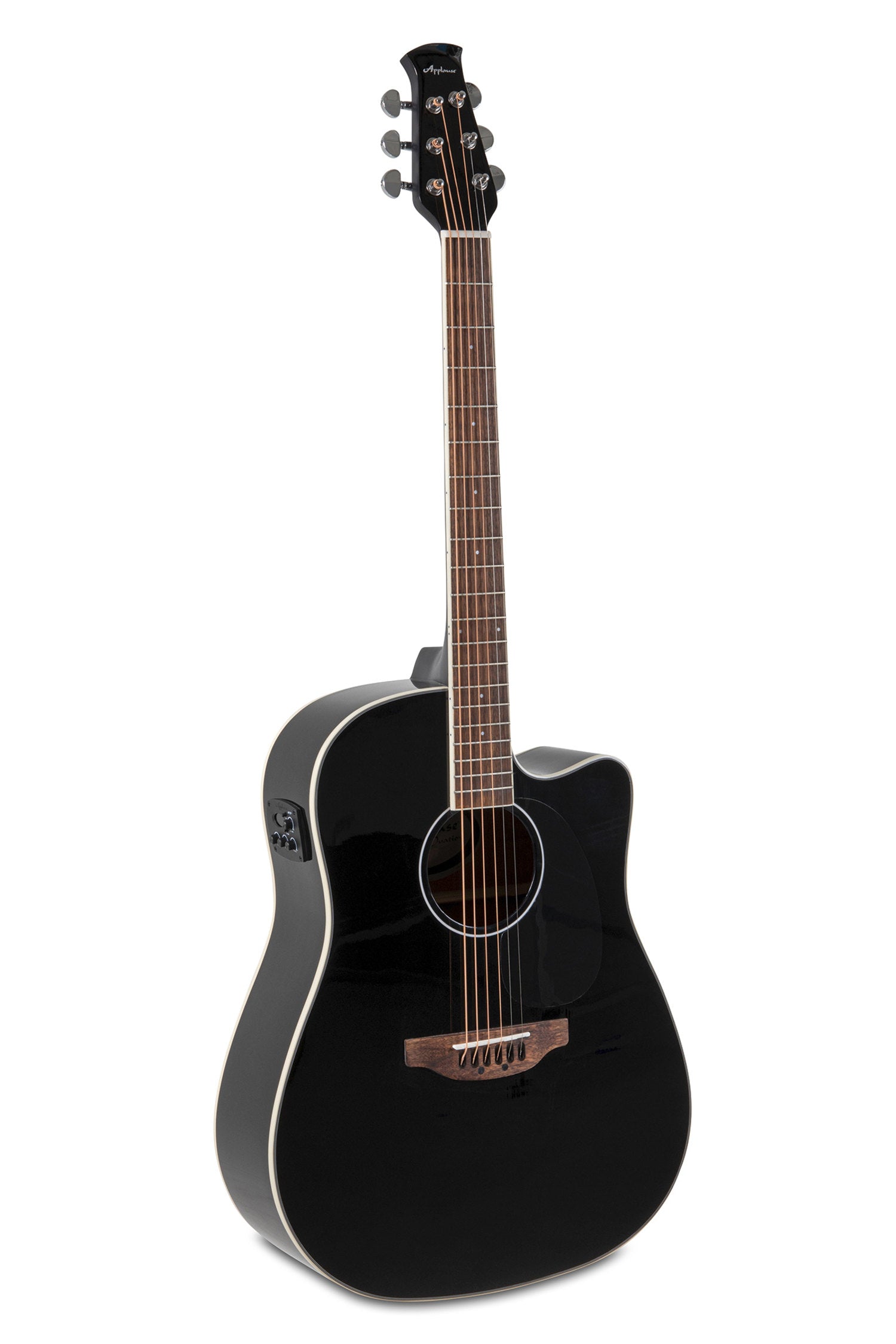 Applause E-akustisk Gitarrer Wood Classics AED96-5HG Black Gloss Electro - svart högglans (AED96-5HG)