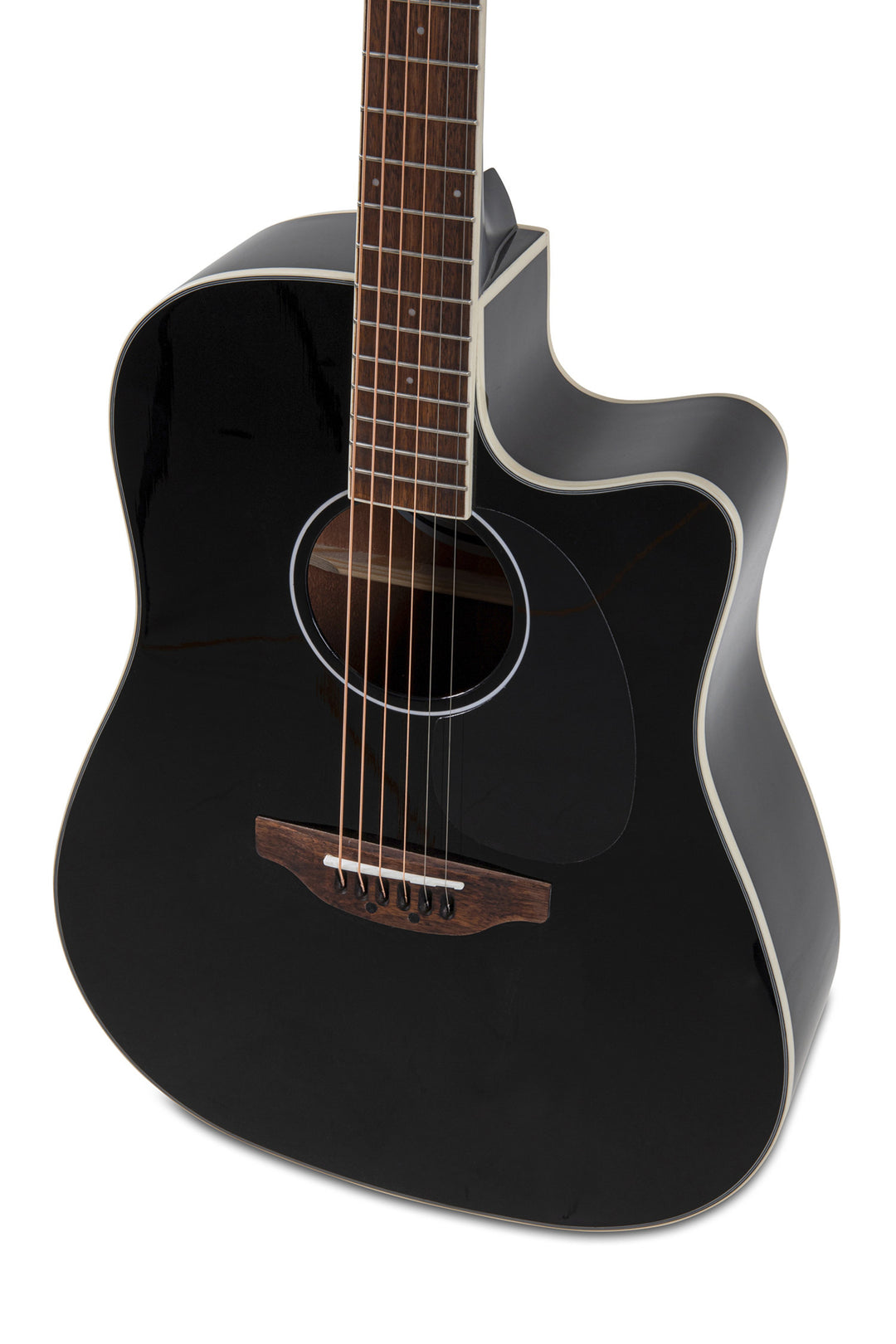Applause E-akustisk Gitarrer Wood Classics AED96-5HG Black Gloss Electro - svart högglans (AED96-5HG)