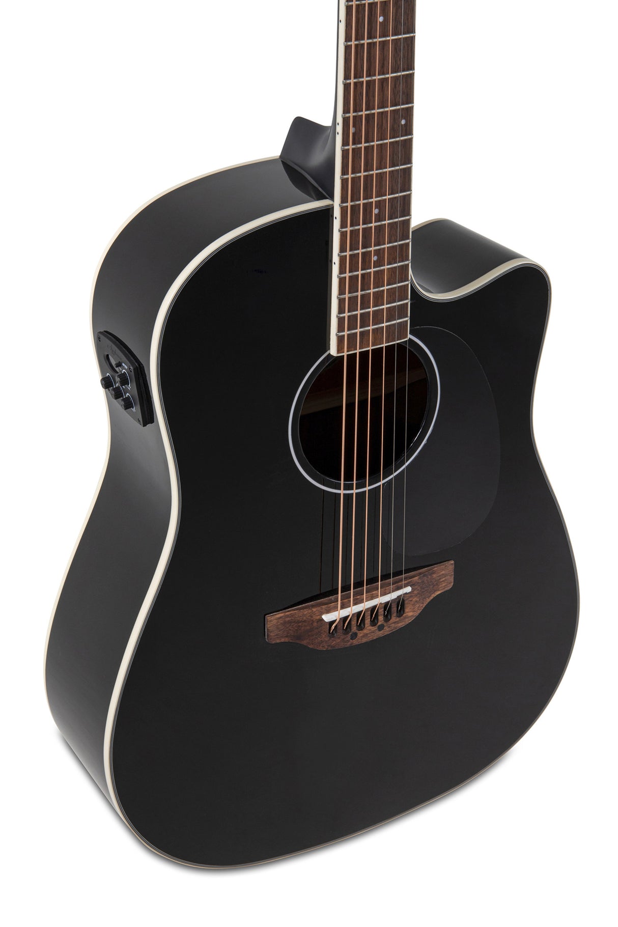 Applause E-akustisk Gitarrer Wood Classics AED96-5HG Black Gloss Electro - svart högglans (AED96-5HG)