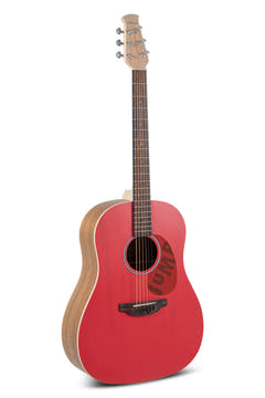 Applause akustisk Gitarrer dreadnought med sluttande skuldra - Läppstift (AAS-69-R)