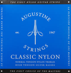 Augustine strängar för klassisk gitarr Classic Label - set Classic Blue (normal/hög)
