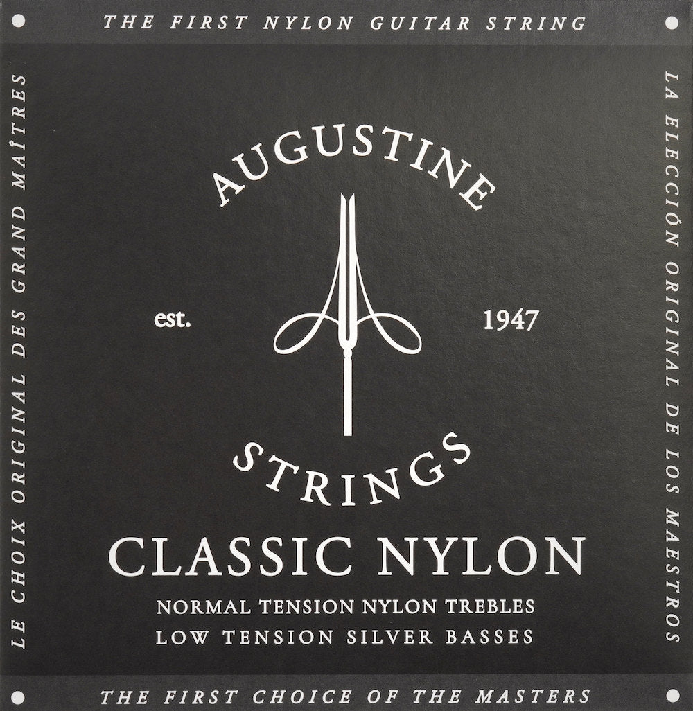 Augustine Classic Black strängset för klassiska gitarrer, normal/låg