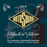 Rotosound Superia Pro CL4 Black n´Silver-set till klassisk gitarr