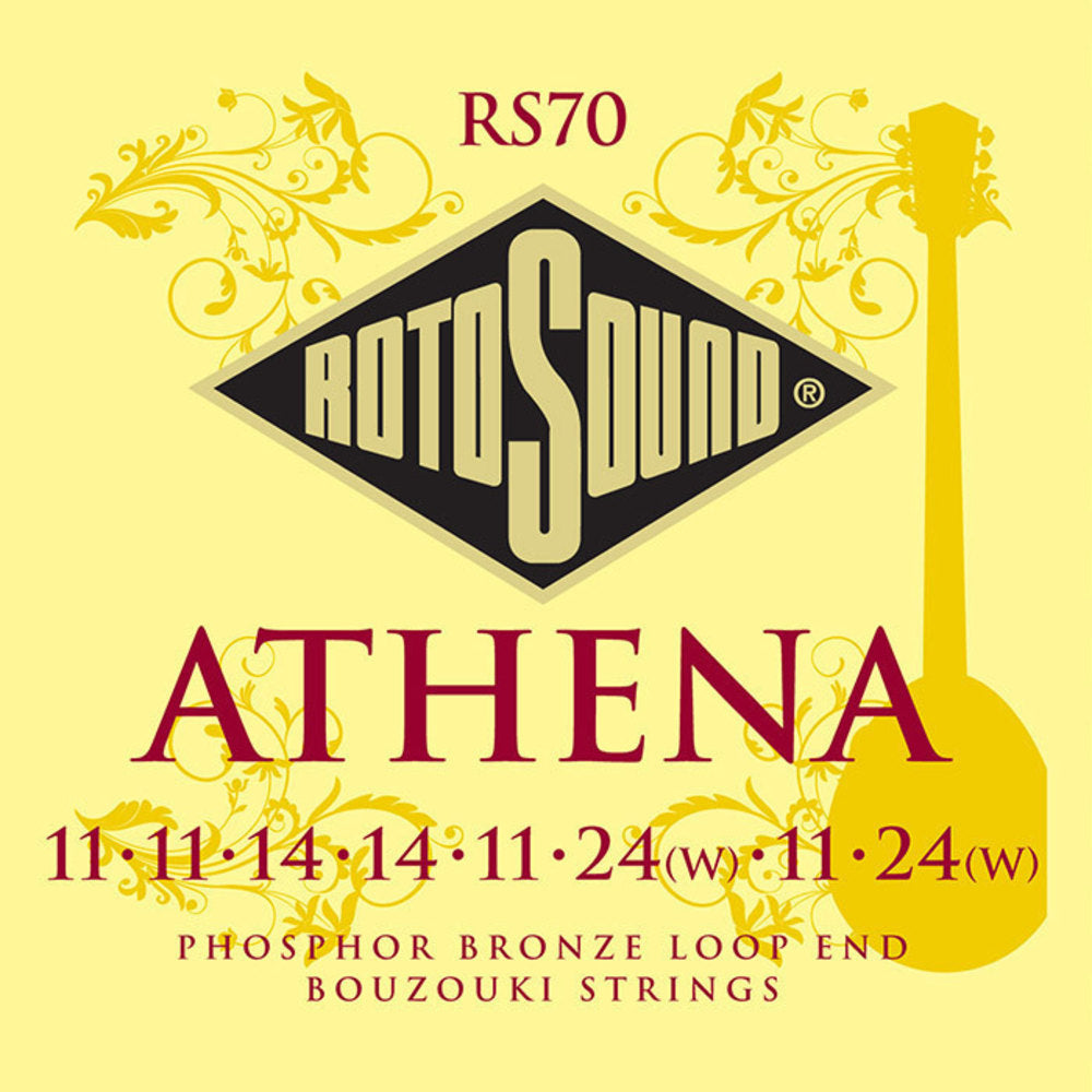 Rotosound RS70 Athena strängset för grekisk bouzouki