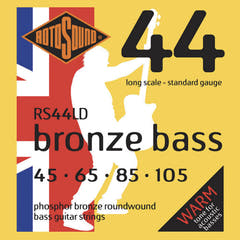 Rotosound strängar för akustisk bas Bronze Bass 44 - set 4-strängat Standard 45-105 (RS44LD)