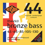 Rotosound strängar för akustisk bas Bronze Bass 44 - set 5-strängad Standard 45-130 (RS445LD)