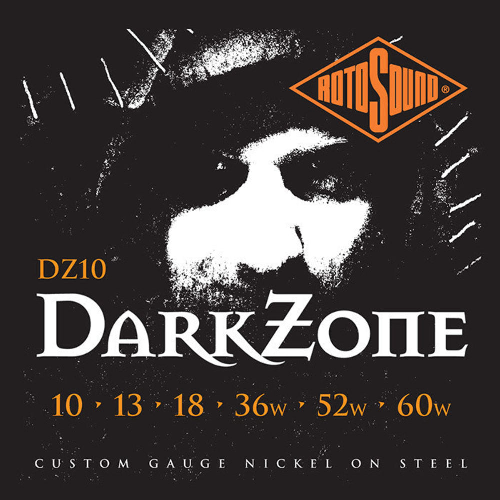 Rotosound Darkzone DZ10 elgitarrsträngar 10-60