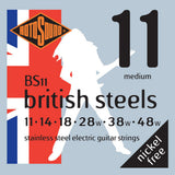 Rotosound British Steels BS11 elgitarrsträngar 11-48