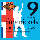 Rotosound Pure Nickels PN9 elgitarrsträngar 9-42