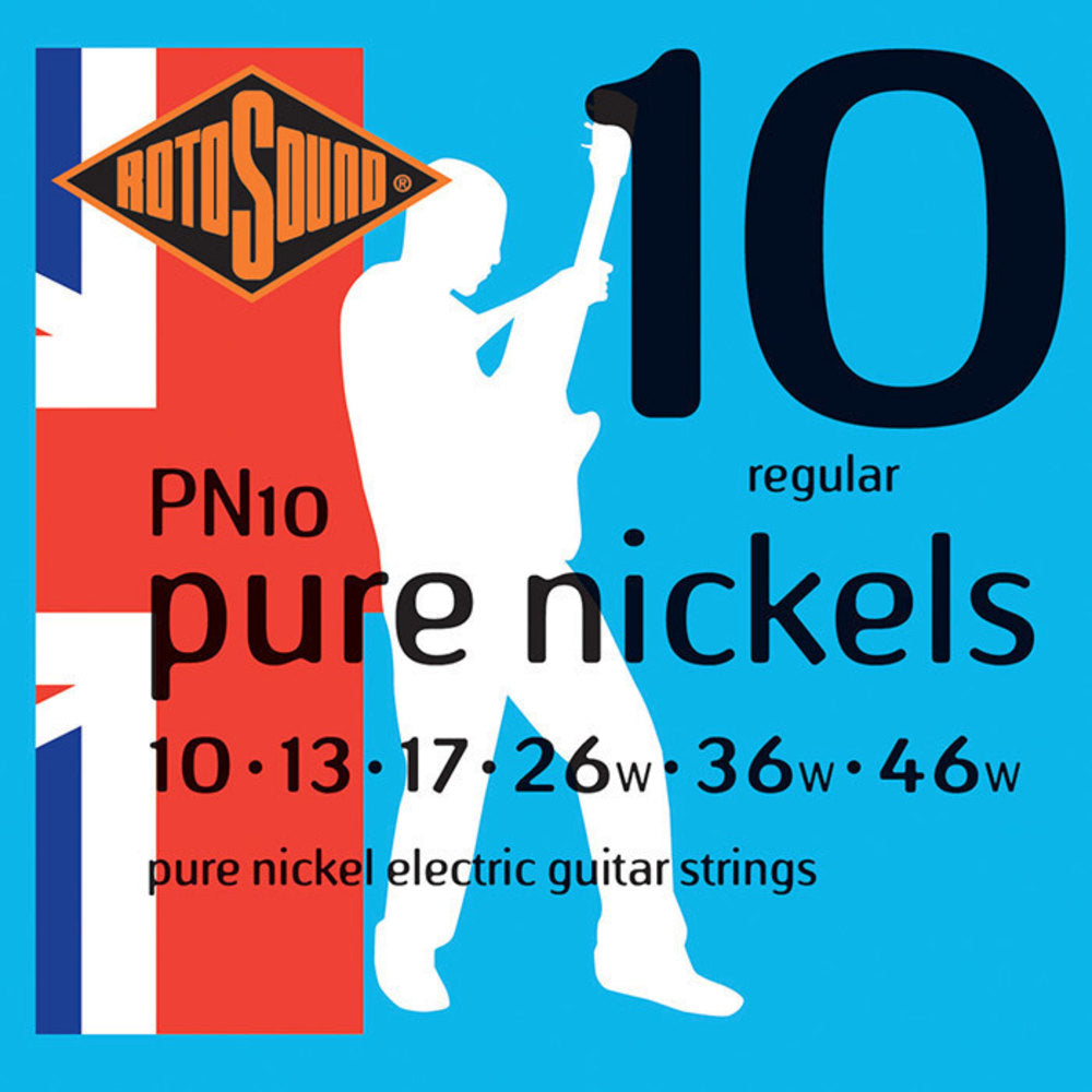 Rotosound Pure Nickels PN10 elgitarrsträngar 10-46