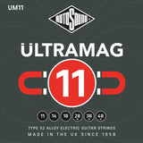 Rotosound strängar för elgitarr Ultramag - set Medium 11-48 (UM11)