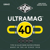 Rotosound elbassträngar Ultramag - set 4-strängar Medium 40-100 (UM40)