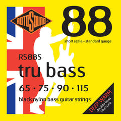 Rotosound elbassträngar Tru Bass 88 - Set 4-strängar Short Standard // Short mensurlängd(30"/760mm) (RS88S)