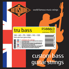 Rotosound elbassträngar Tru Bass 88 - Set 6-strängad Long 50-135, Long scale: mensurlängd (34"/860mm) - till medium (32"/810mm) (RS886LD)