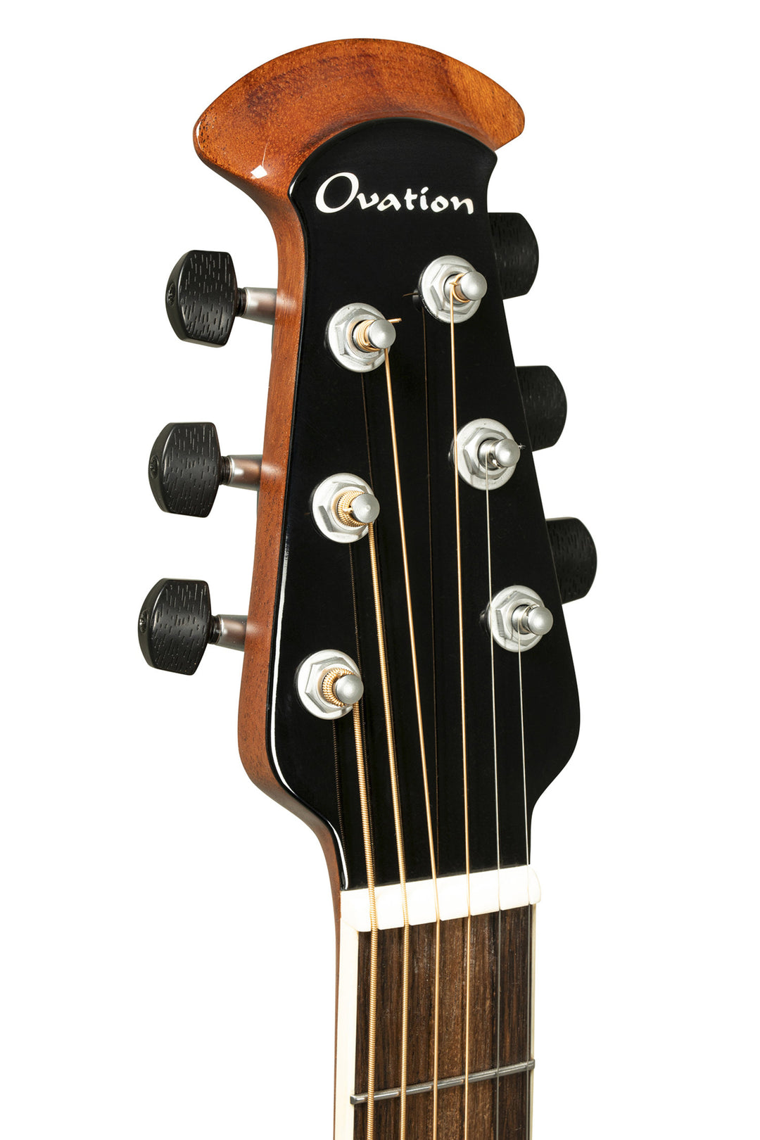 Ovation E-akustisk Gitarrer Pro Series Ultra mellandjup utan cutaway - Silverskugga (1516SSM-G)