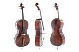 GEWA Concert cello Meister Rubner - 4/4 (Dark röd)