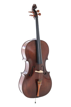 GEWA Concert cello Meister Rubner - 4/4 (Dark röd)