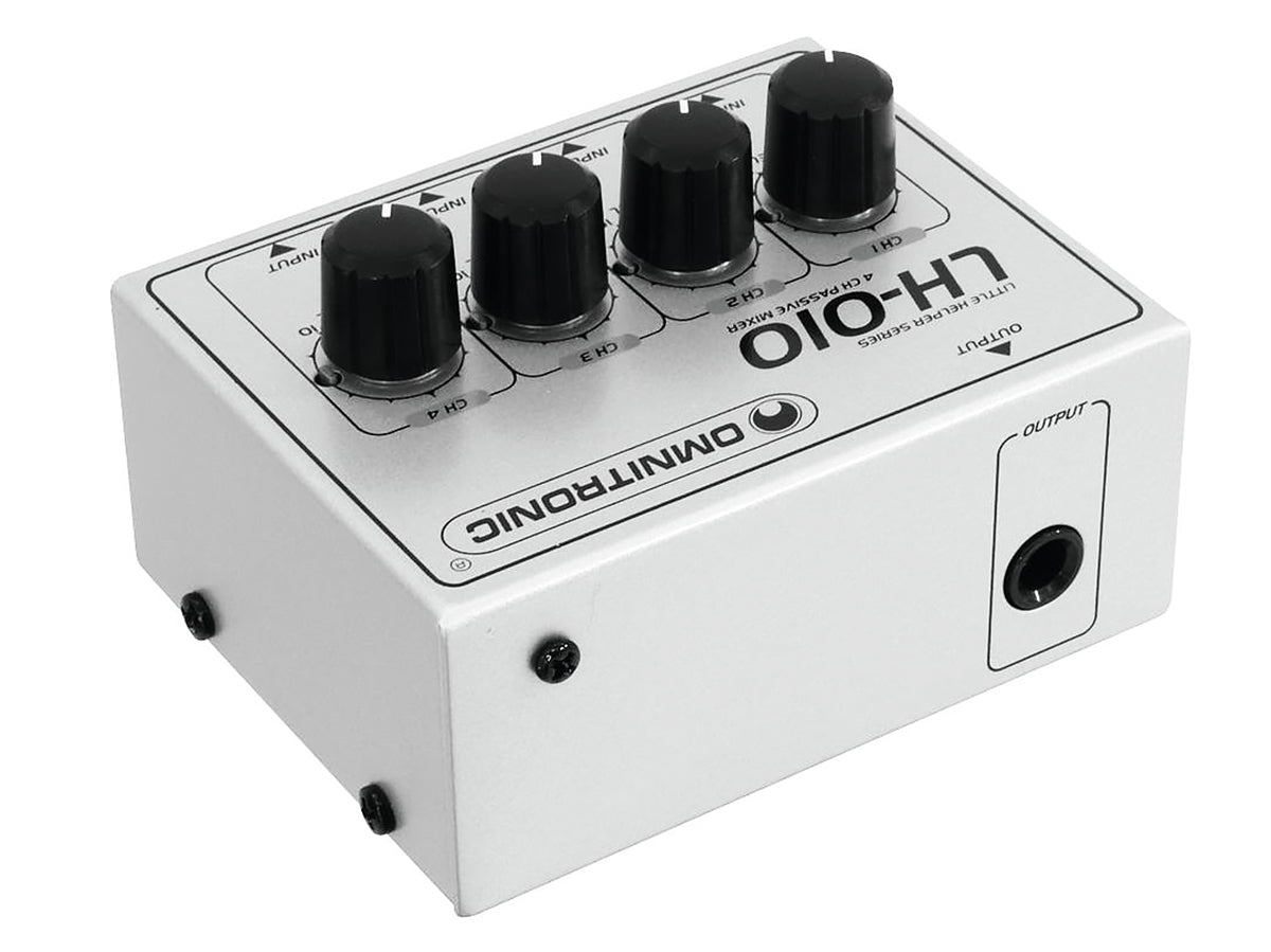 Omnitronic LH-010 4-kanals passiv mixer