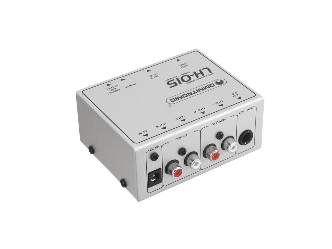 OMNITRONIC LH-015 2-kanals Mic/Line Mixer