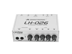 OMNITRONIC LH-026 3-kanals stereomixer