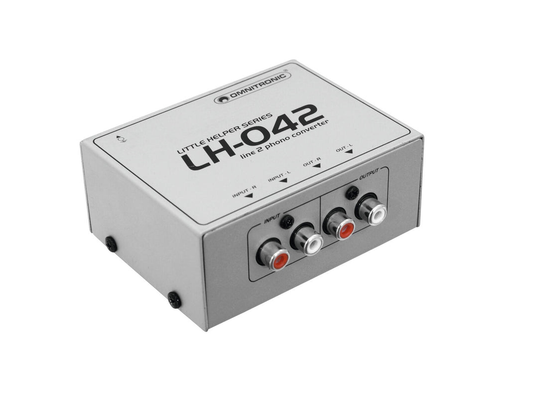 OMNITRONIC LH-042 Line-/Phono-omvandlare