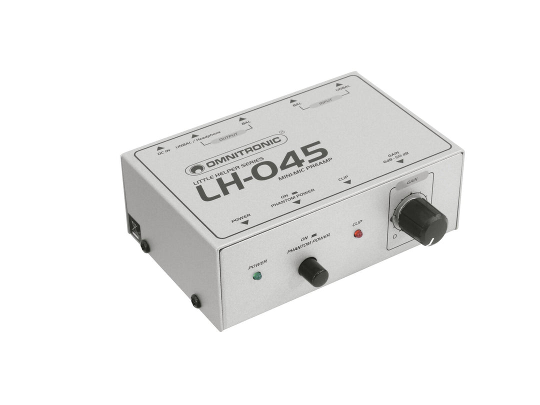 OMNITRONIC LH-045 mikrofonförförstärkare