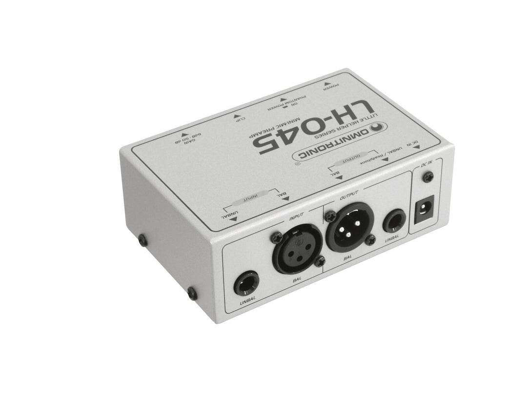 OMNITRONIC LH-045 mikrofonförförstärkare