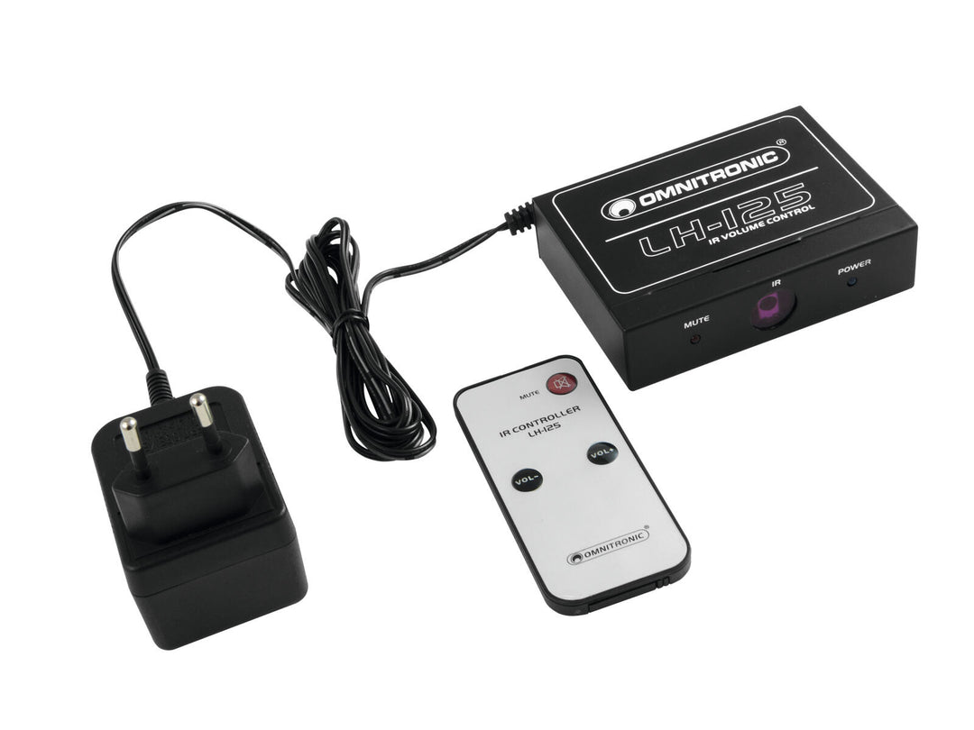 OMNITRONIC LH-125 IR-volymkontroller