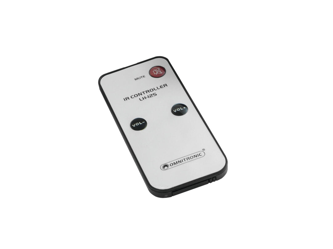 OMNITRONIC L-125 fjärrkontroll