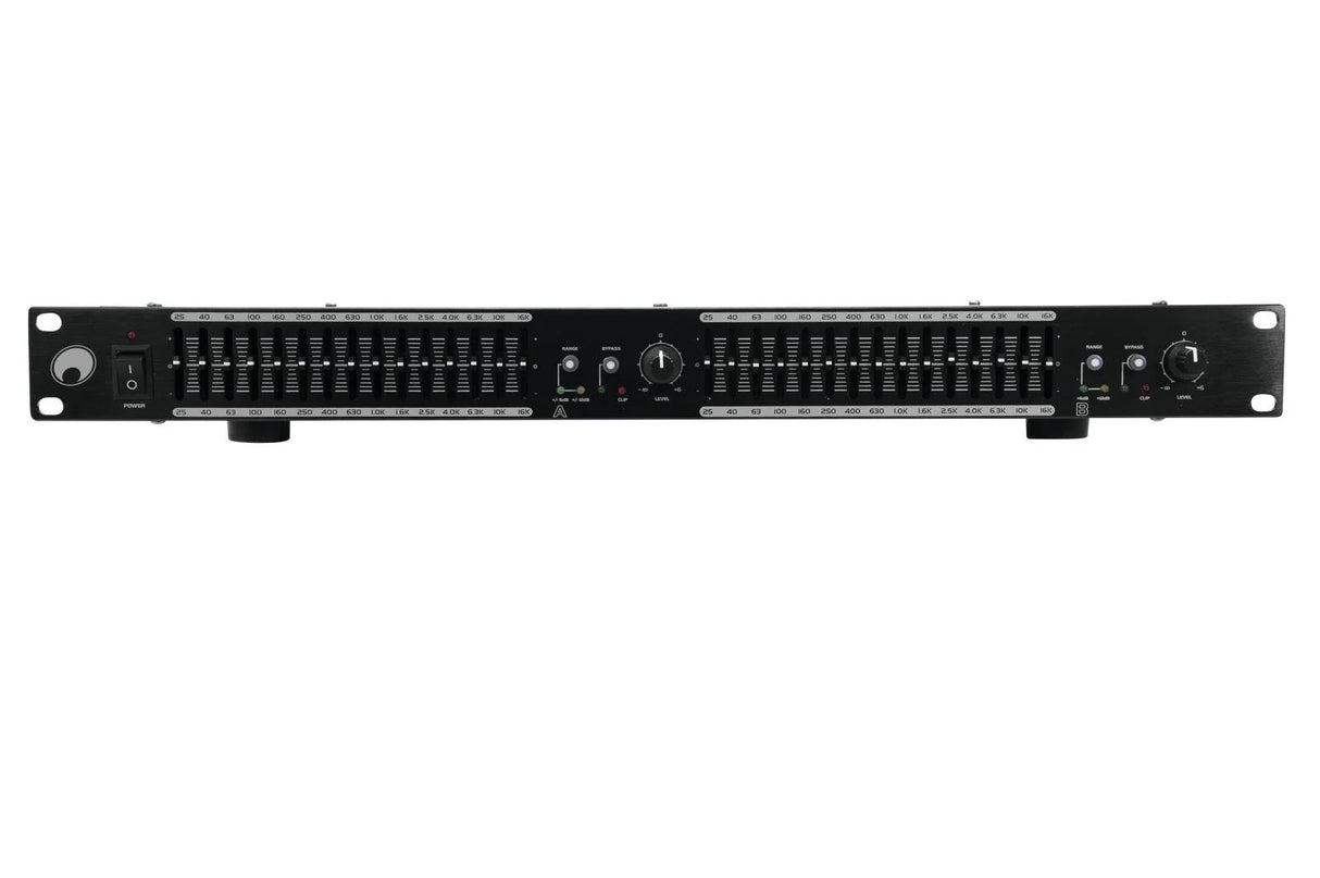 Omnitronic GEQ-2150 2x 15-bands grafisk equalizer