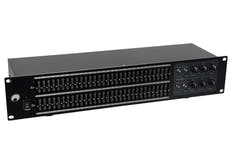 OMNITRONIC GEQ-2310 equalizer 2x31-band