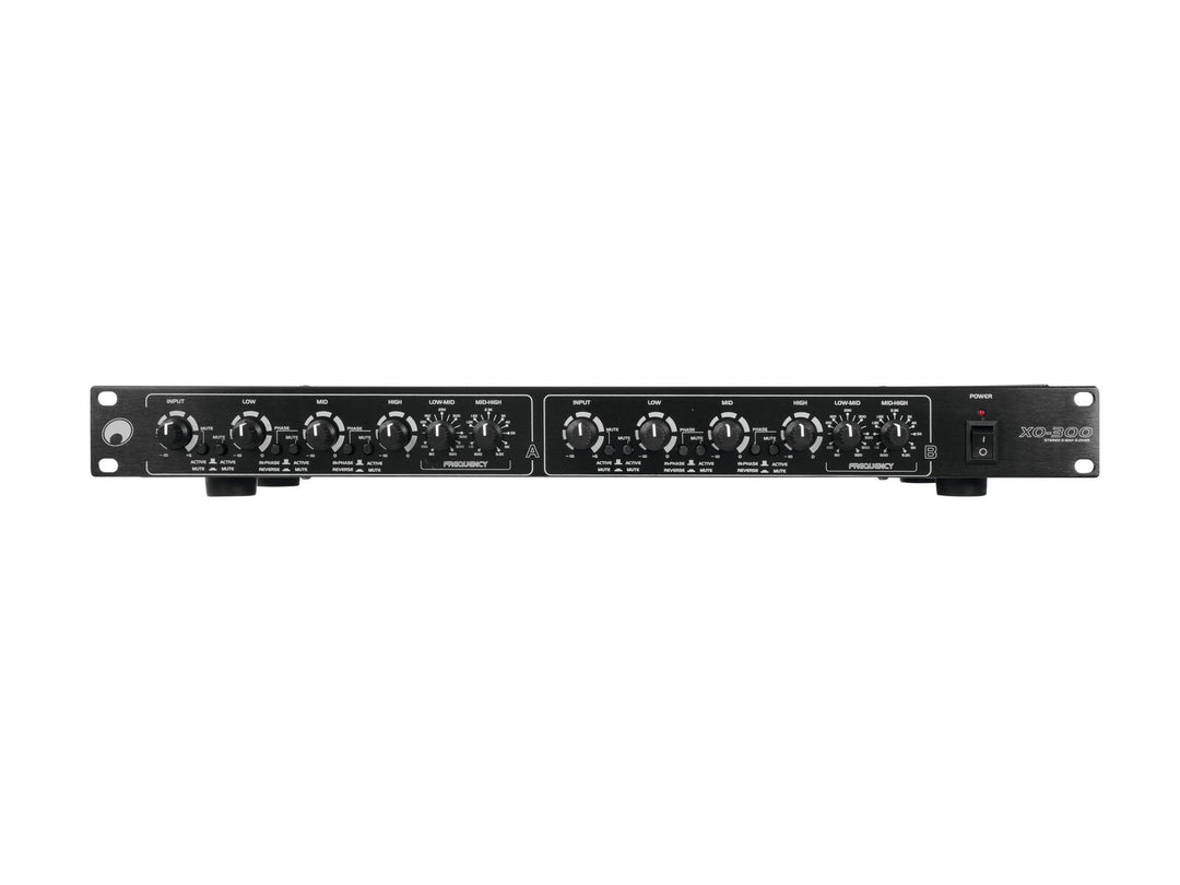 OMNITRONIC XO-300 Aktivt crossover