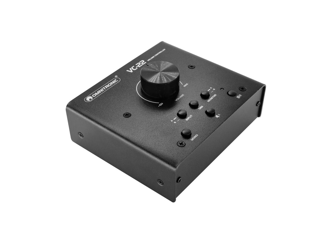 OMNITRONIC VC-22 volymkontroller, aktiv