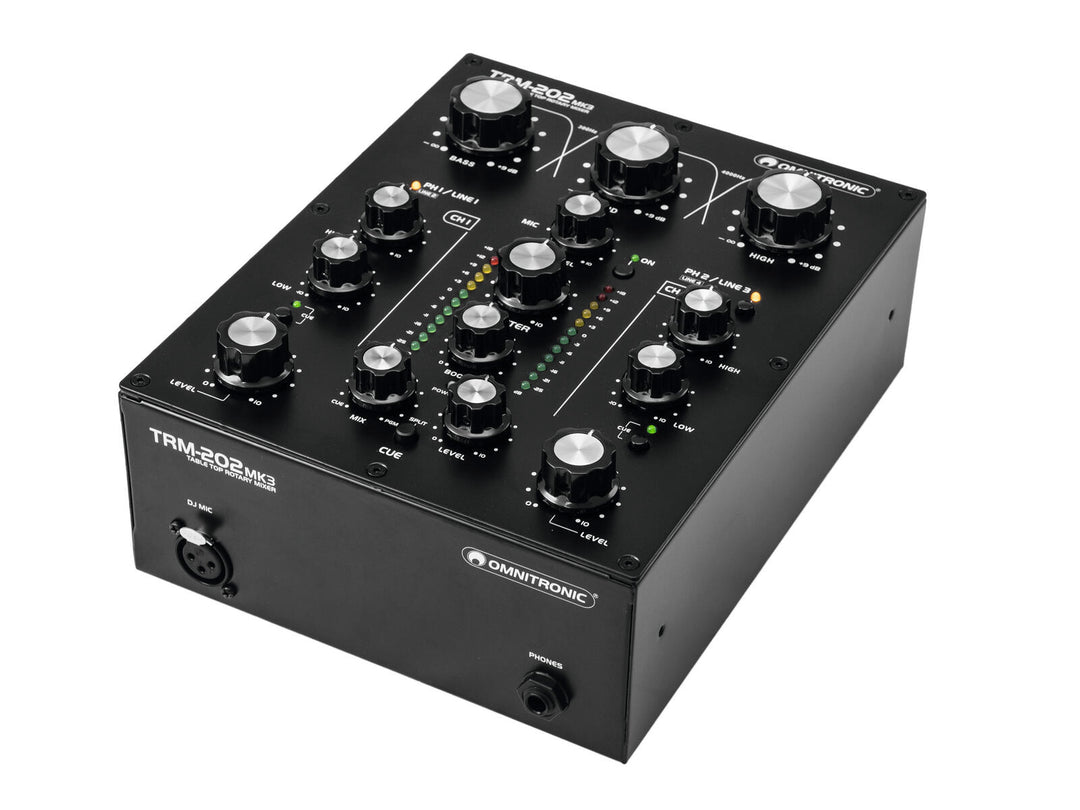 OMNITRONIC TRM-202MK3 2-kanals roterande mixer