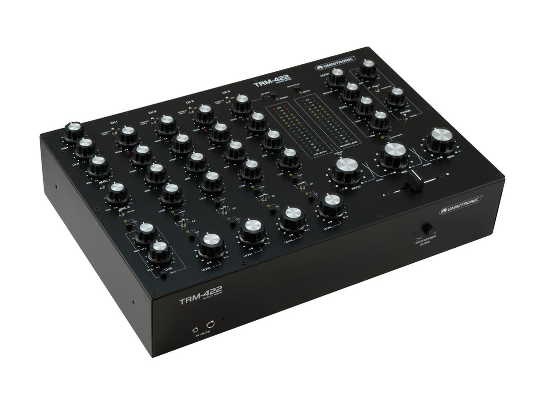 OMNITRONIC TRM-422 4-kanals Rotary Mixer