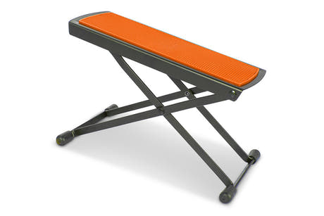 GEWA fotpall FS-10OR för gitarrist, orange