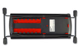 GEWA fotpall FS-10RD för gitarrist, röd
