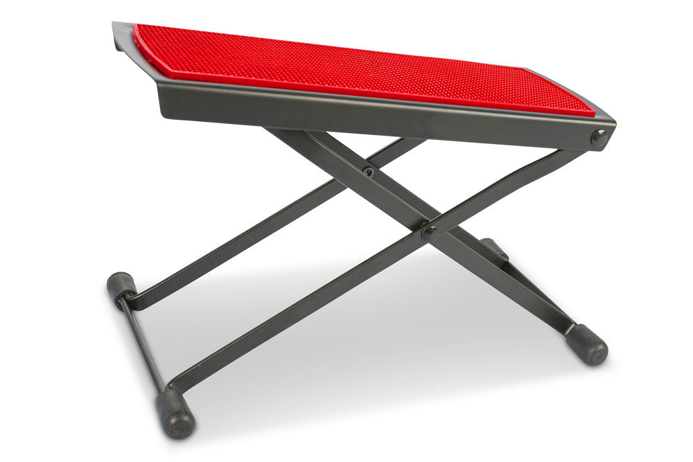 GEWA fotpall FS-10RD för gitarrist, röd