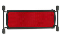 GEWA fotpall FS-10RD för gitarrist, röd