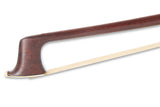 W. E. Dörfler violinbåge i pernambuco, rund stav, nysilver
