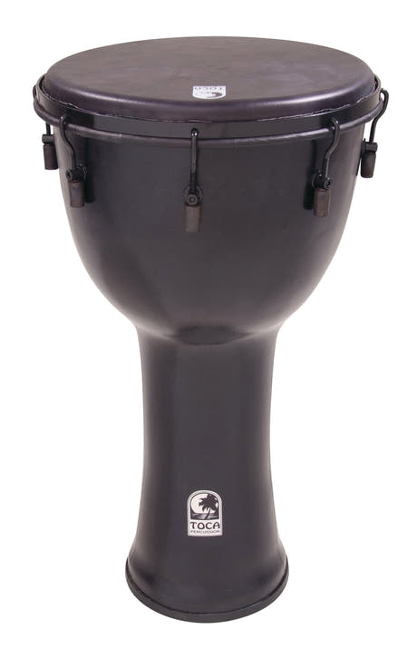 Toca Djembe Freestyle mekaniskt stämd - Black Mamba (SFDMX-14BMB)