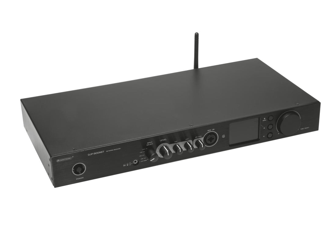 OMNITRONIC DJP-900NET Klass D-förstärkare med internetradio
