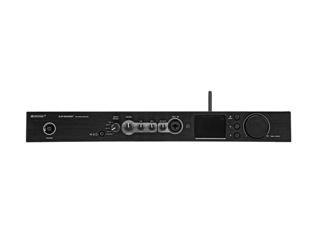 OMNITRONIC DJP-900NET Klass D-förstärkare med internetradio